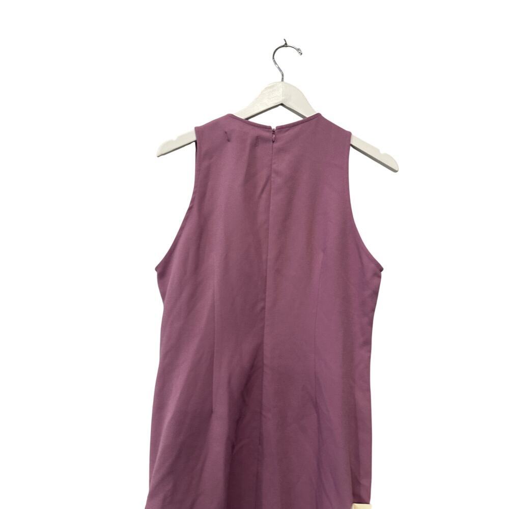 NEW REVOLVE Atoir Size 10 Purple White Cocktail Date Night Split Bow Maxi Dress - Picture 6 of 12